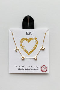 mode, special words necklace