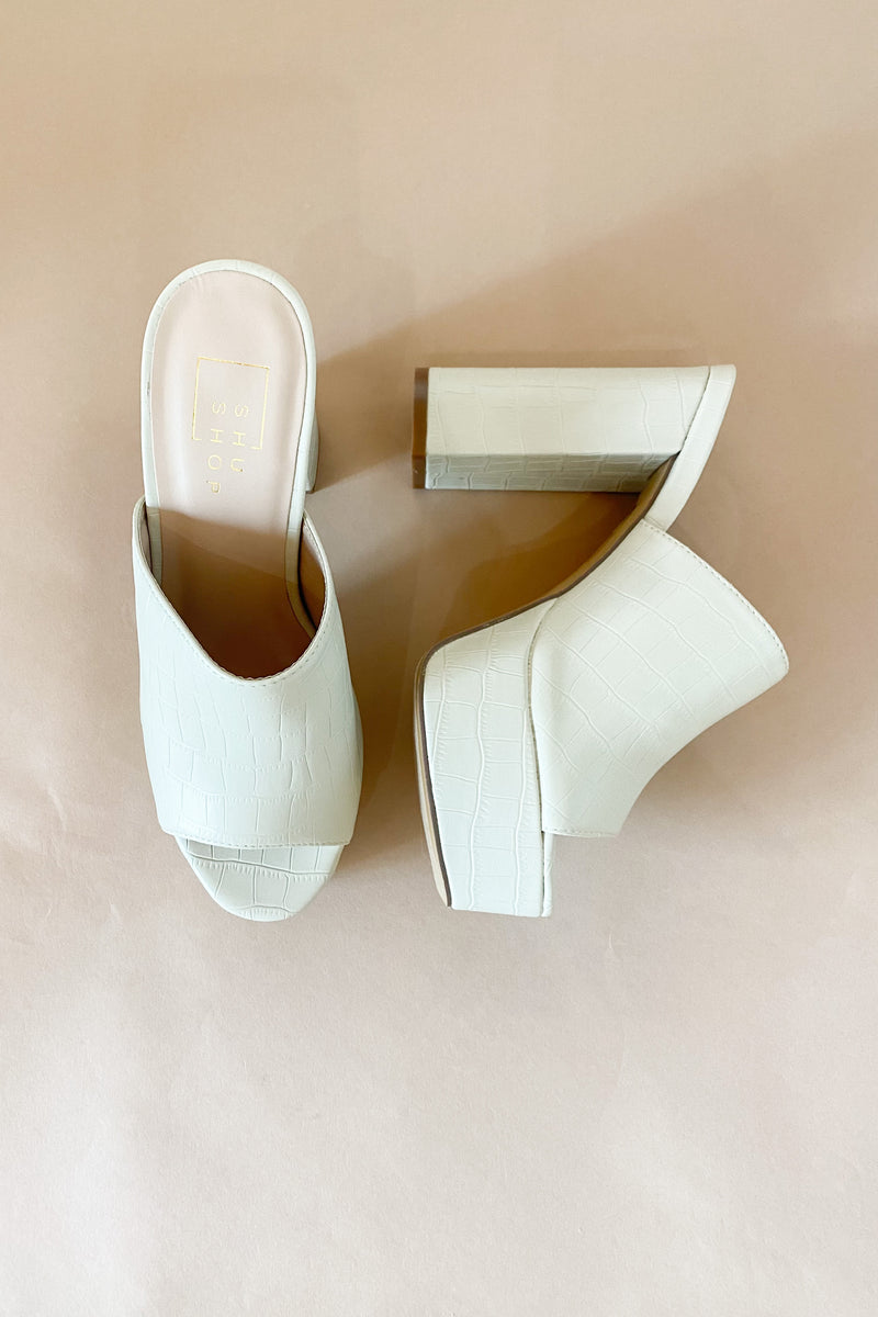 mode, edna platform heel