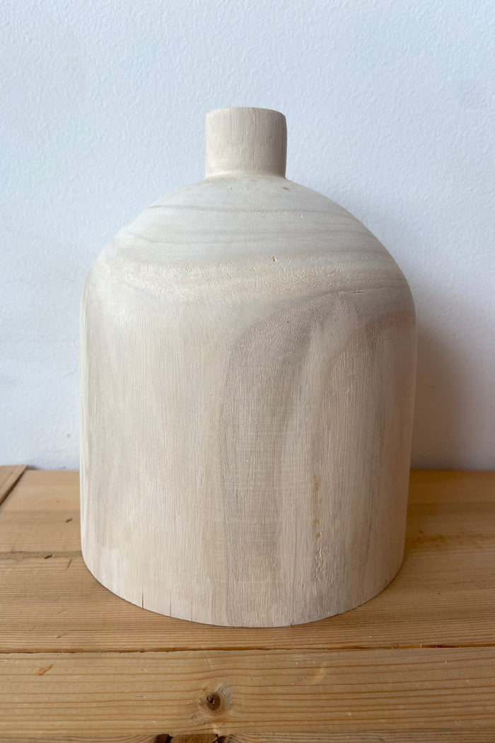 mode, quinn paulownia wood vase