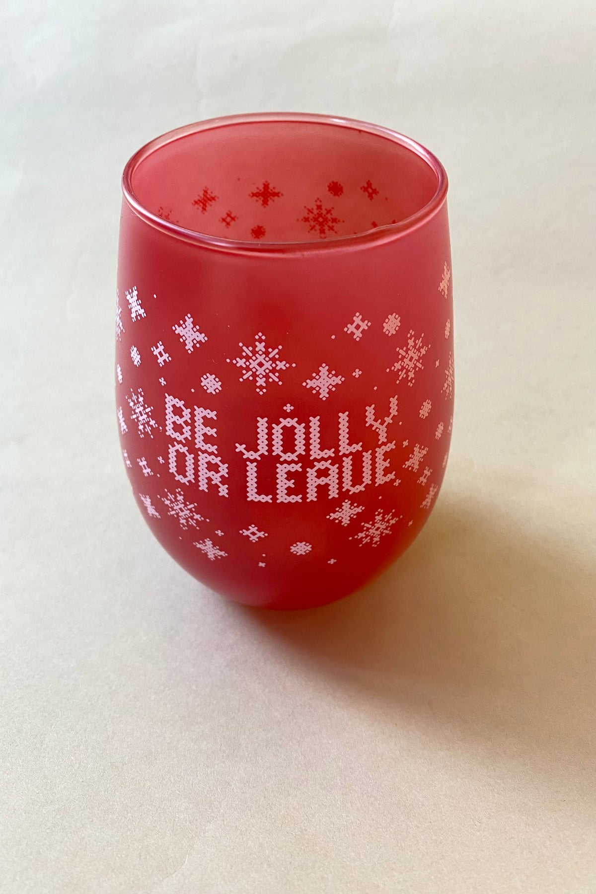 mode, be jolly 20oz stemless