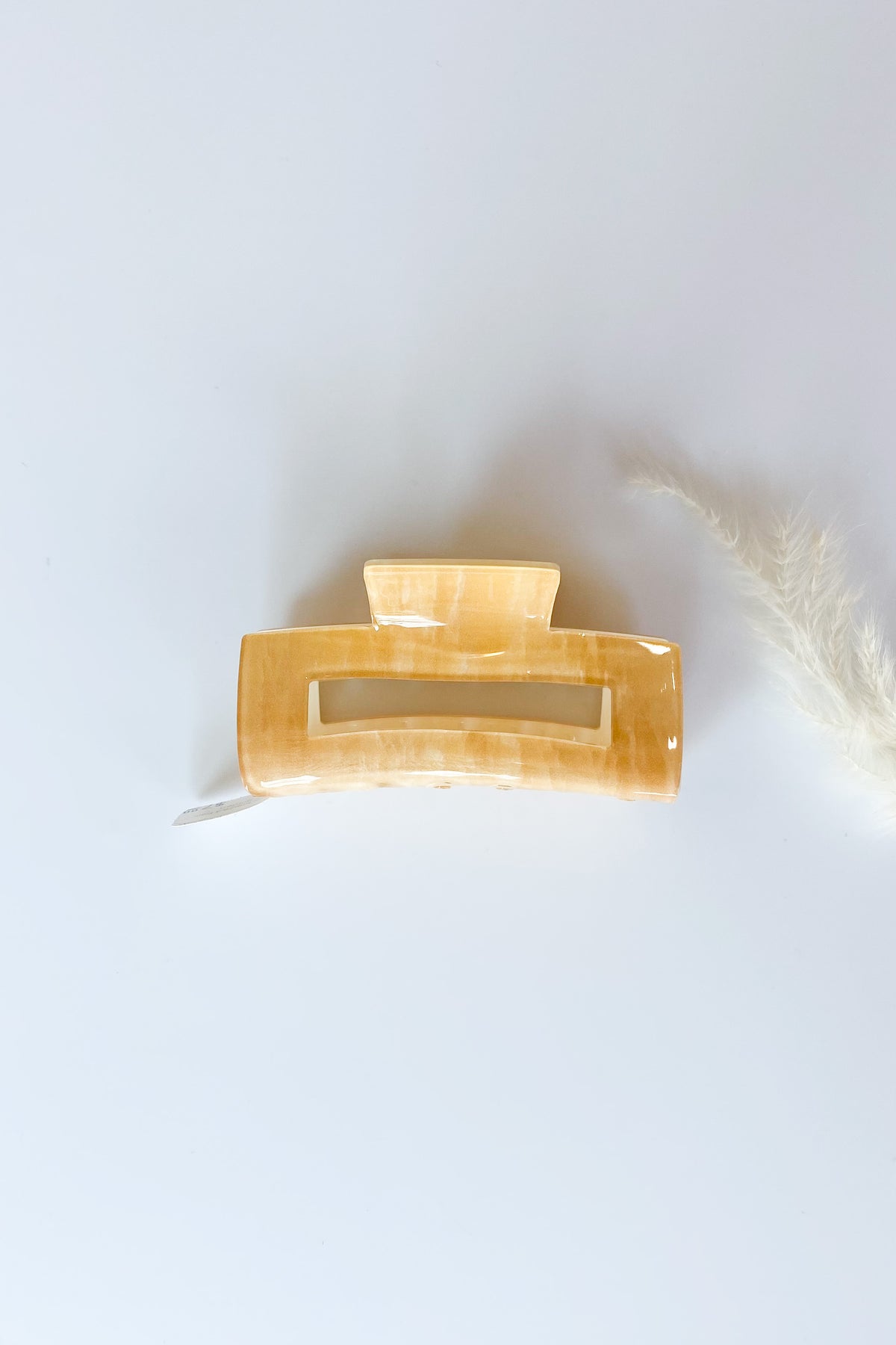 mode, marbleized hair clip