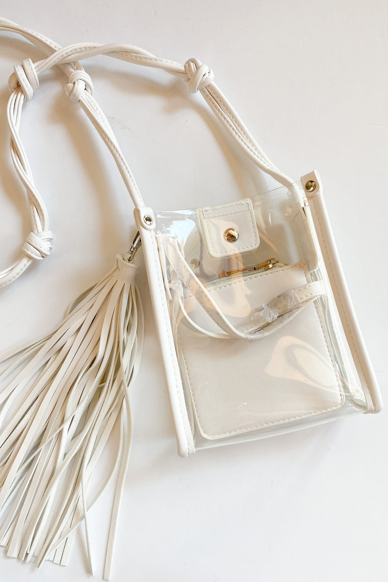mode, kristy clear bag