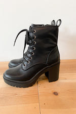 mode, you are enough chunky heeled boot