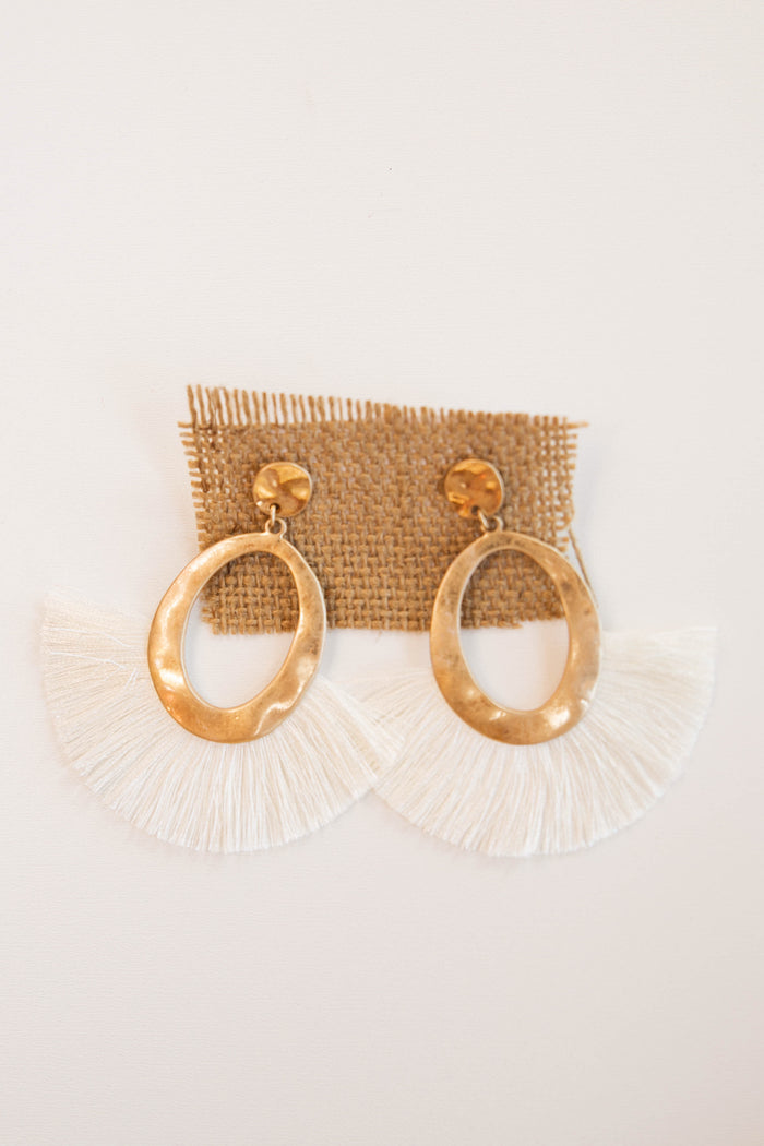 mode, clean slate fan earring