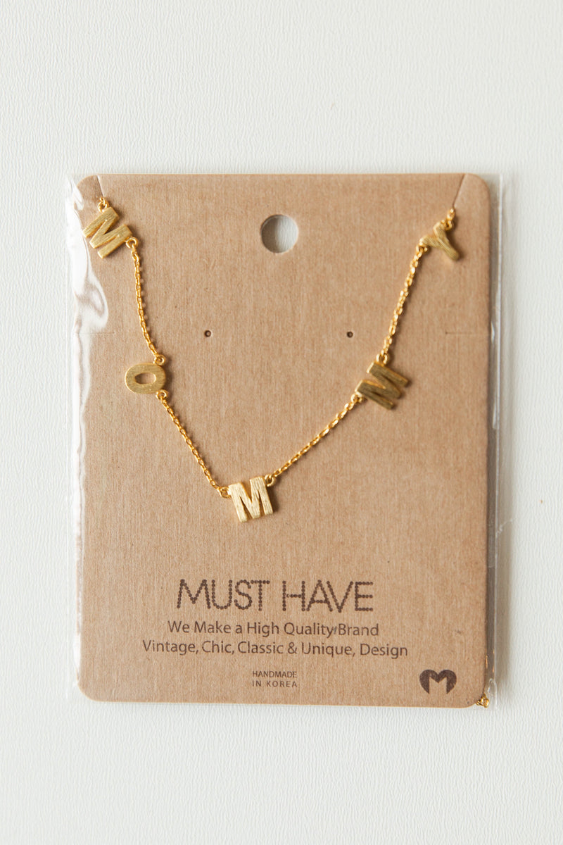 mode, read and believe necklace