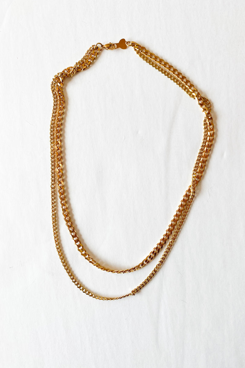 mode, Gigi layered necklace
