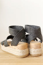 mode, radiate woven flatform