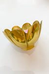 mode, small metal flower candle