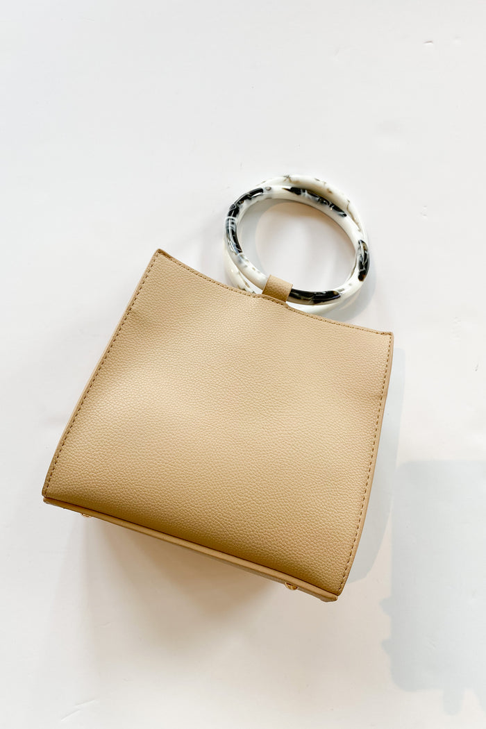 mode, marble handles bag