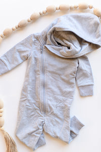mode, assymetrical zip romper