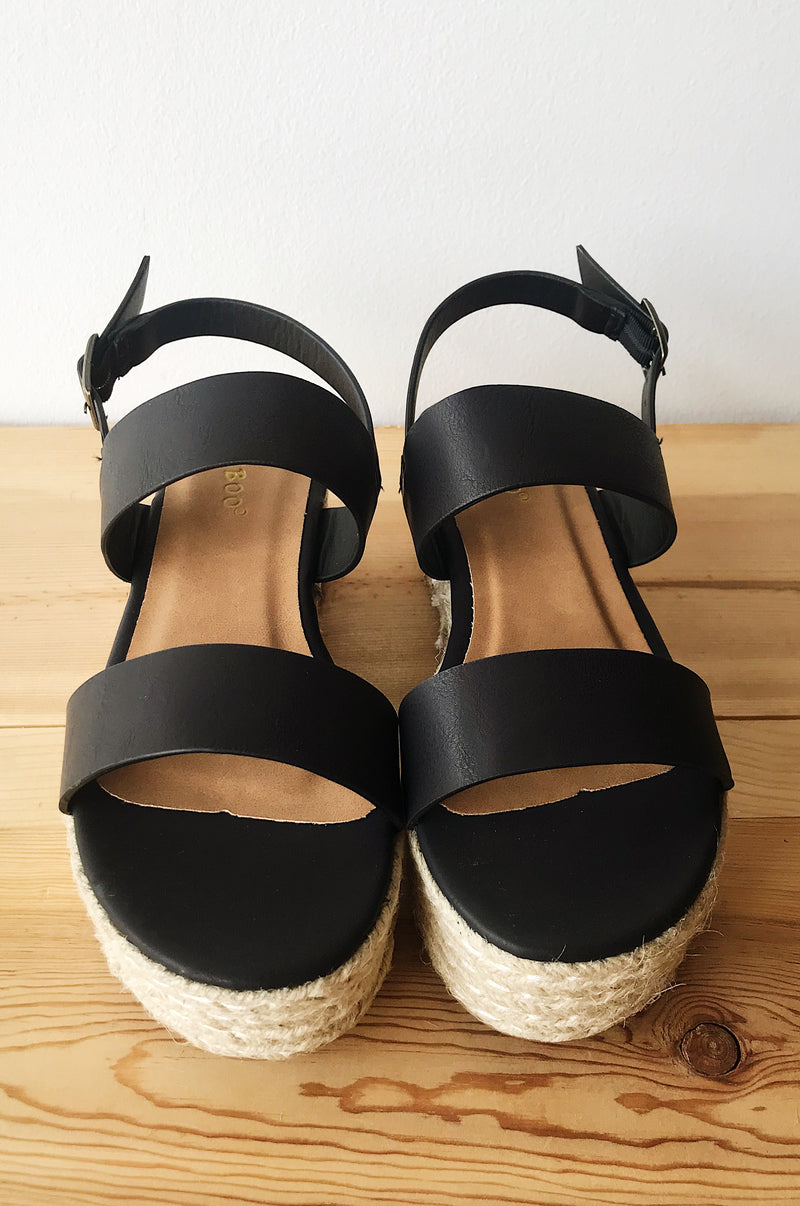 mode, endless hope platform sandal