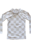 mode, Checkerboard rash guard