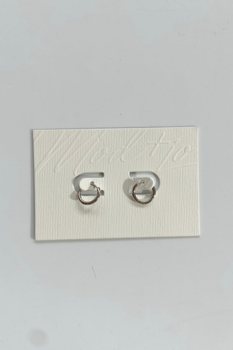 mode, clare hoops sterling silver