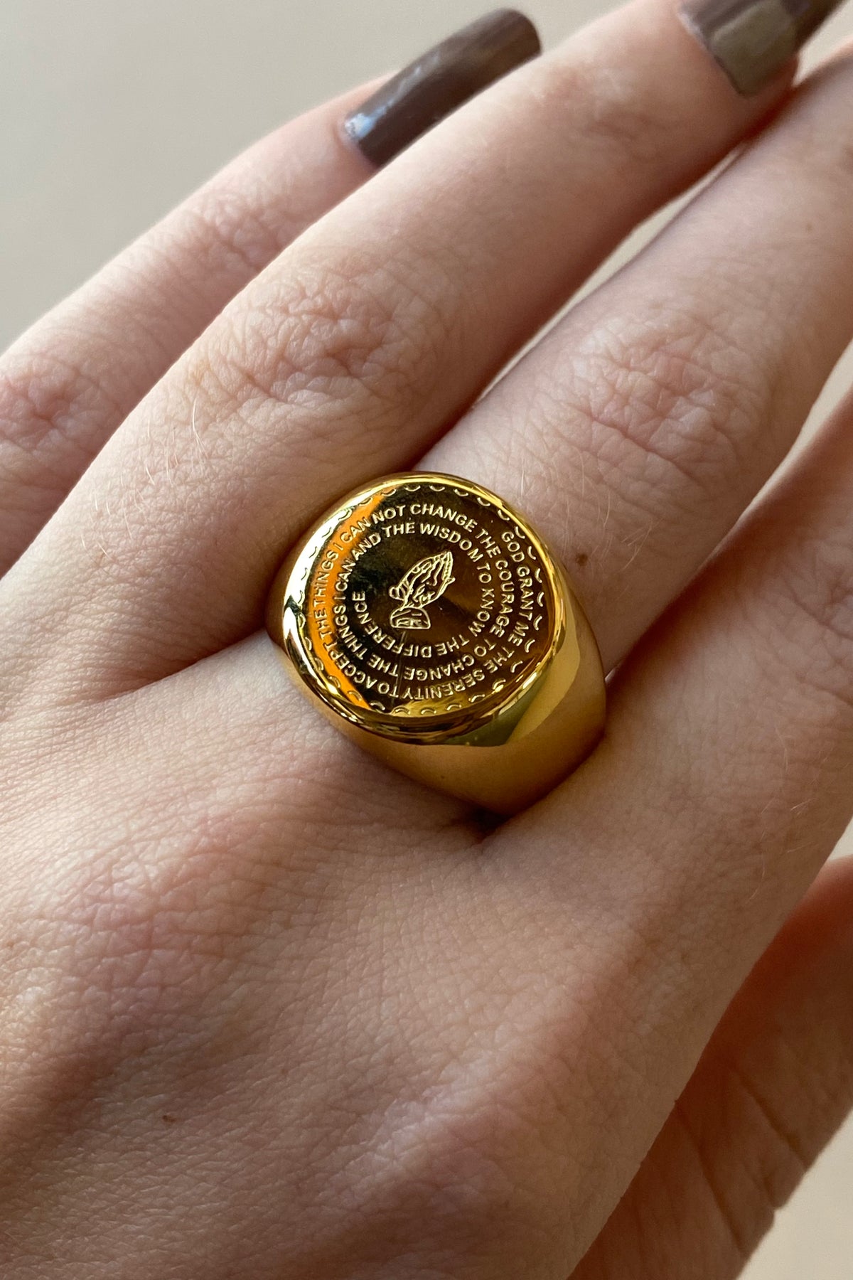 mode, prayer warrior ring