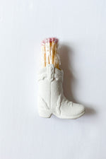mode, cowboy boot match holder