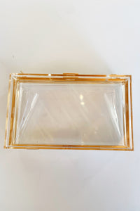 mode, acrylic box clutch