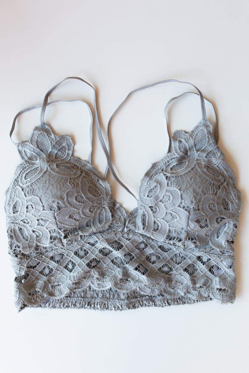 mode, good life lace bralette