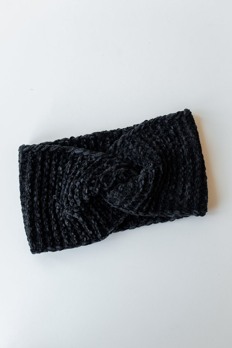 mode, chenille ear warmer
