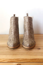 mode, wilder side slit bootie