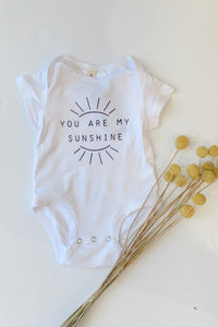 mode, you are my sunshine onesie