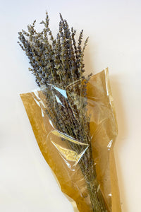 mode, dried natural lavender bunch