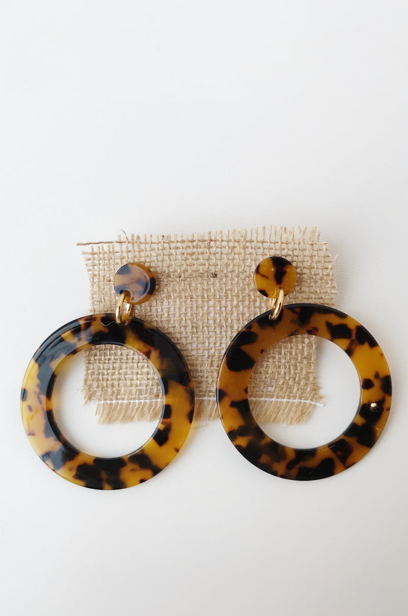 mode, large circle drop hoop