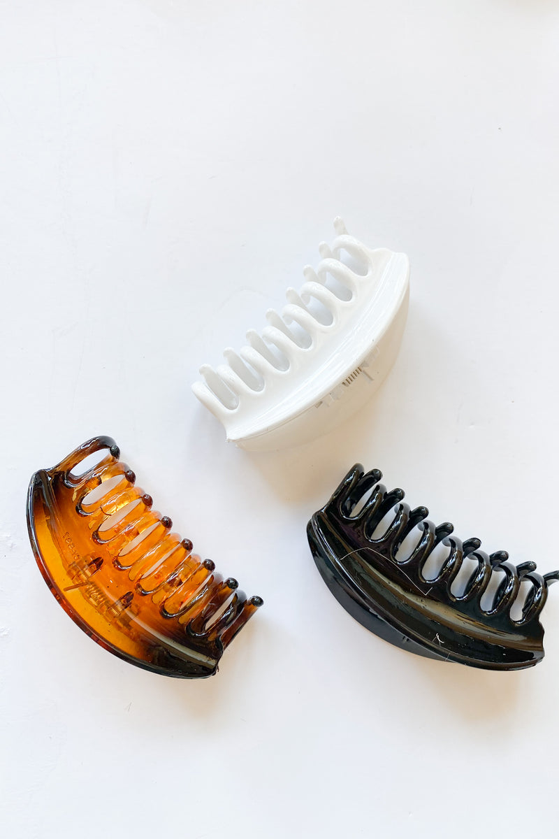 mode, crescent claw clip