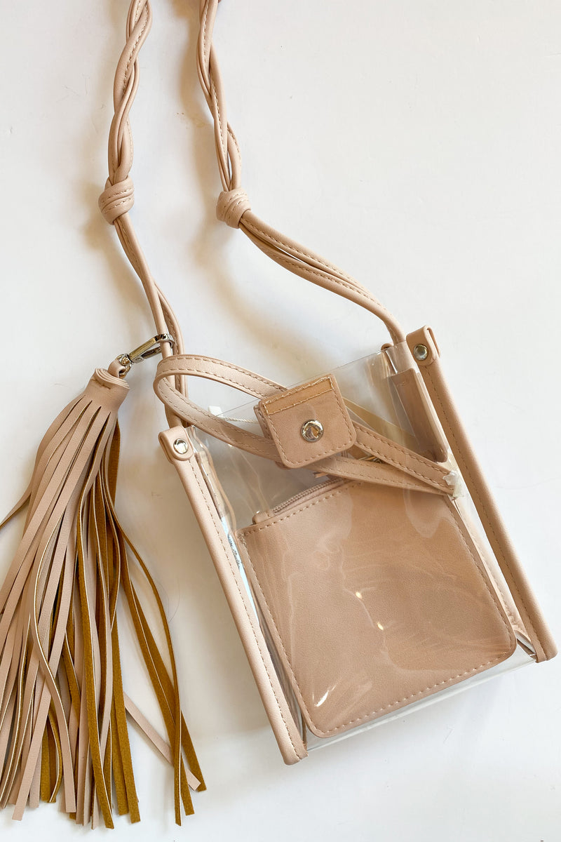 mode, kristy clear bag