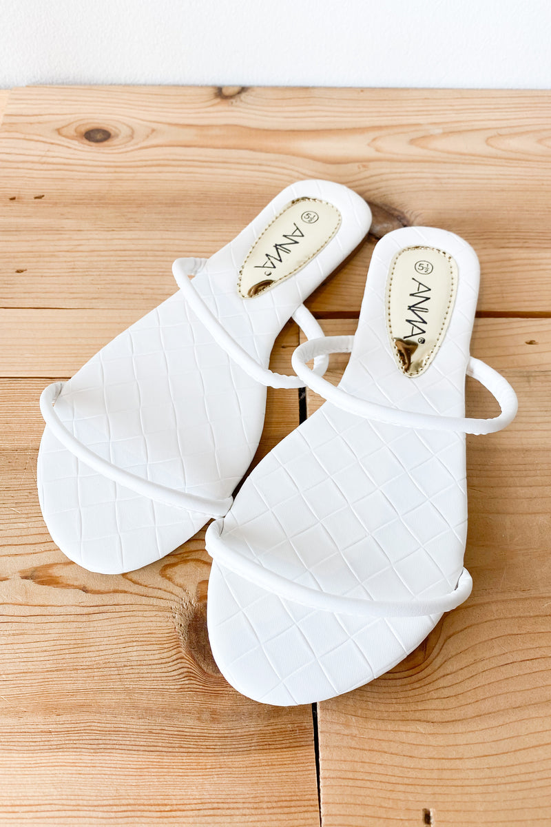 mode, time in the sand sandal