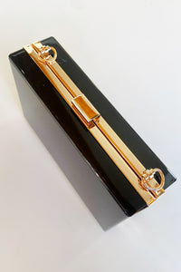 mode, acrylic box clutch
