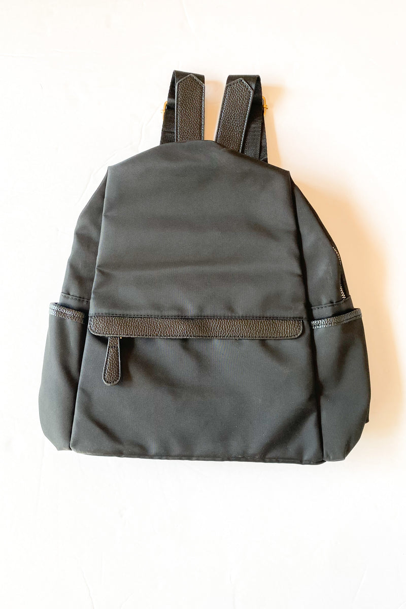 casual backpack black