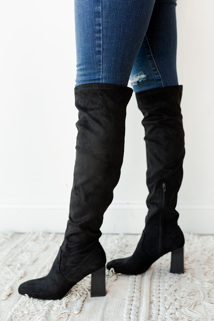 mode, faye over the knee boot