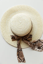 mode, lovely lady snake trim hat
