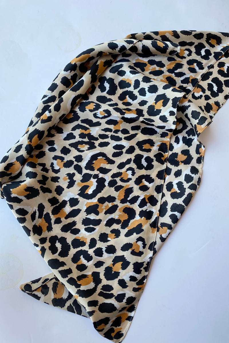 mode, leopard love scarf