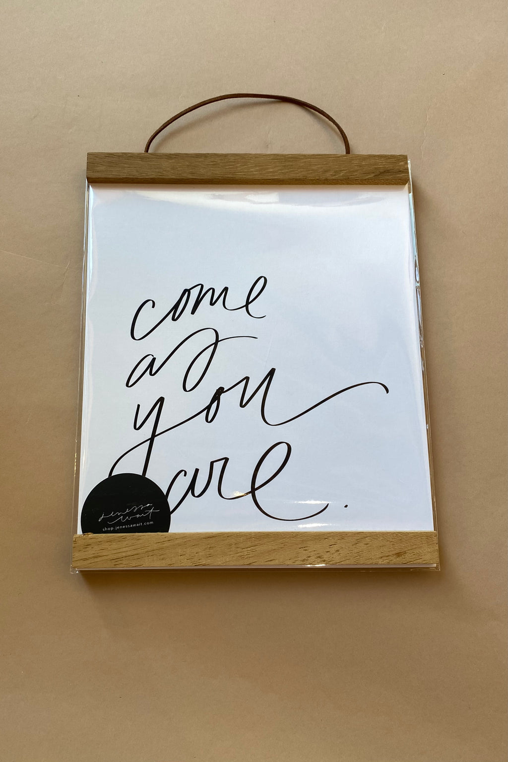 mode, come as you are print w wood banners