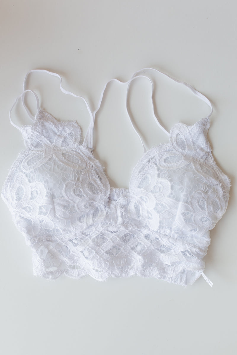 mode, good life lace bralette