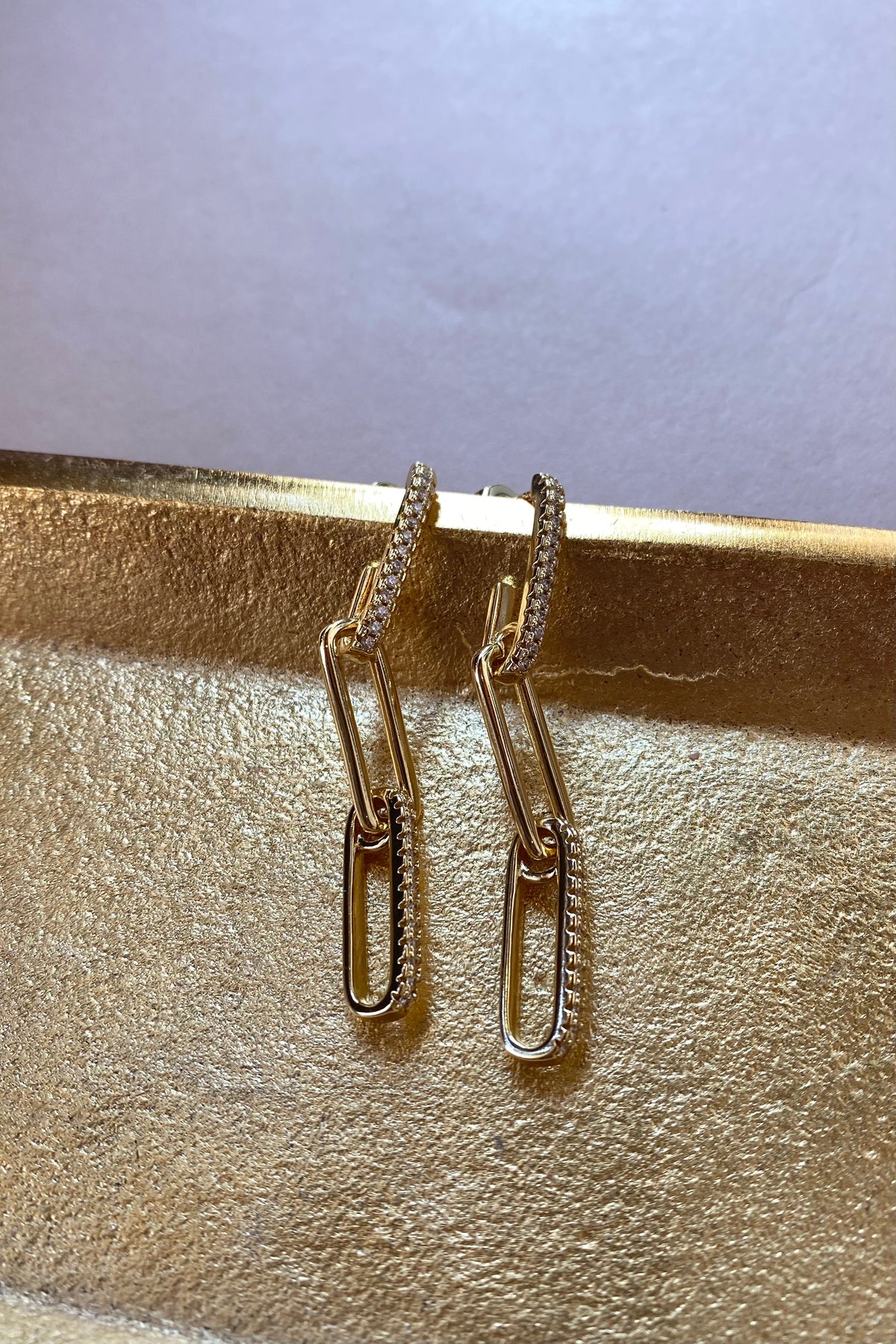 mode, eliza drop earrings