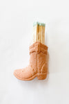 mode, cowboy boot match holder
