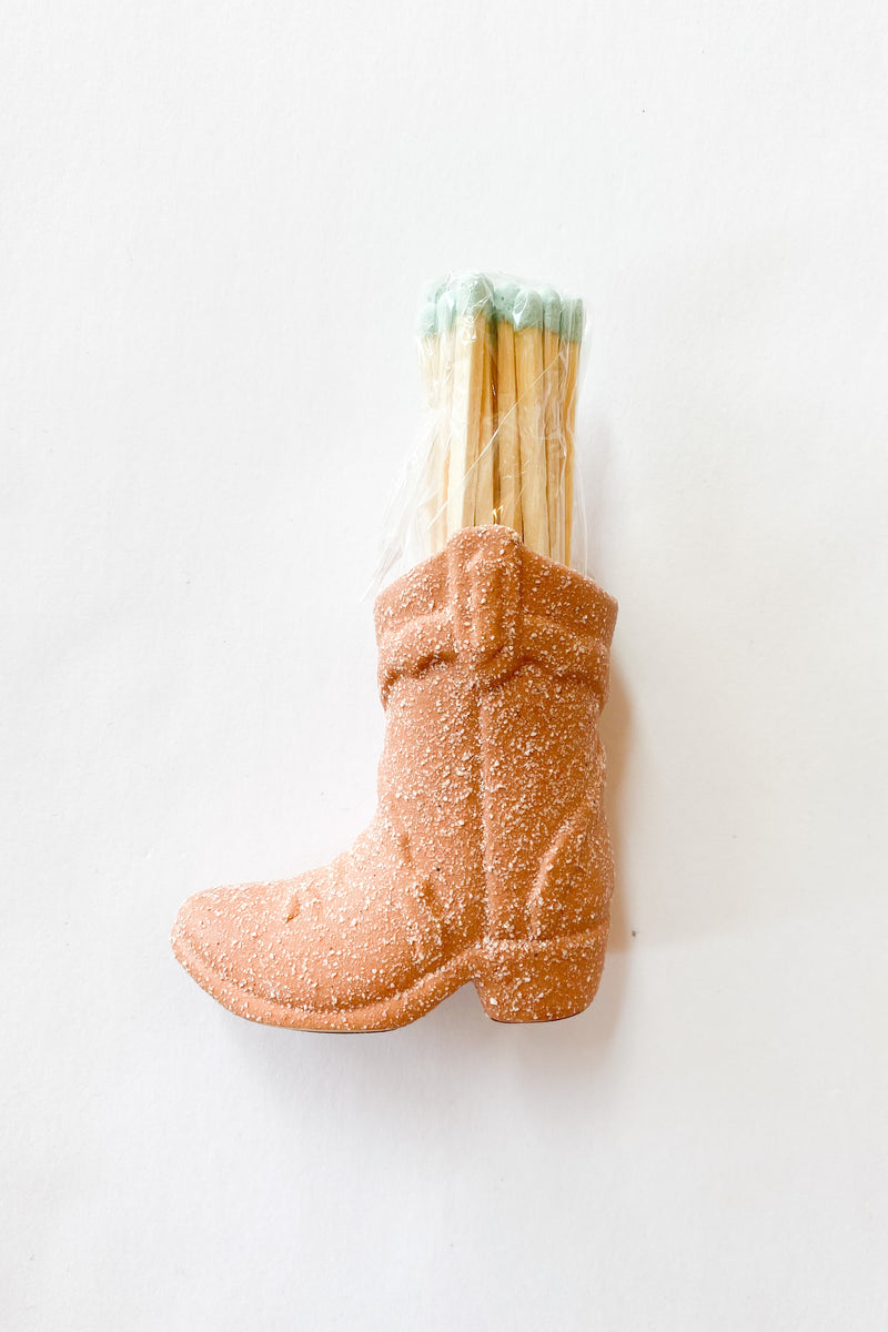 mode, cowboy boot match holder