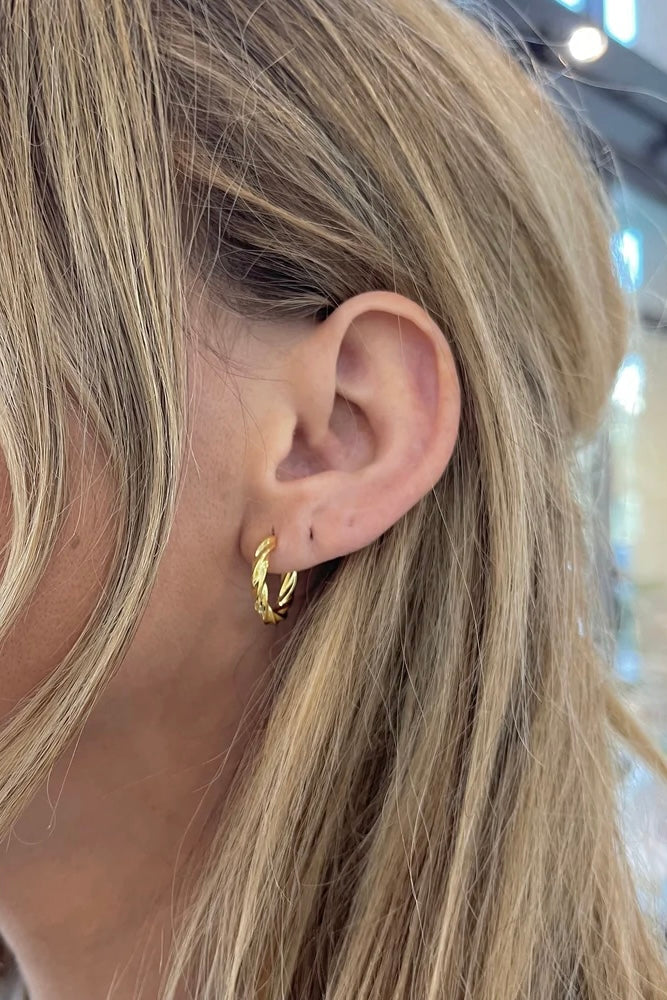 mode, milan twist hoops