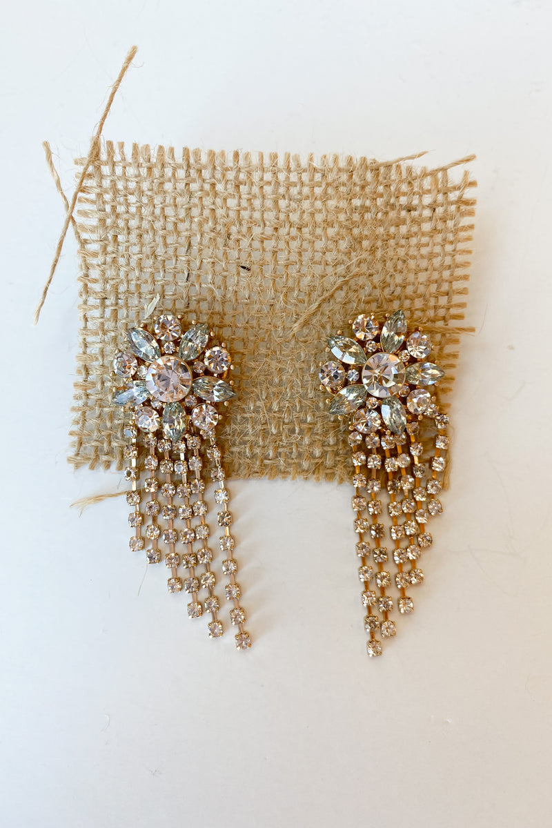 mode, holiday sparkle earring