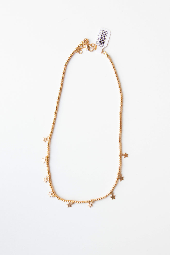mode, starry eyed necklace