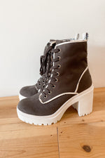 mode, you are enough chunky heeled boot