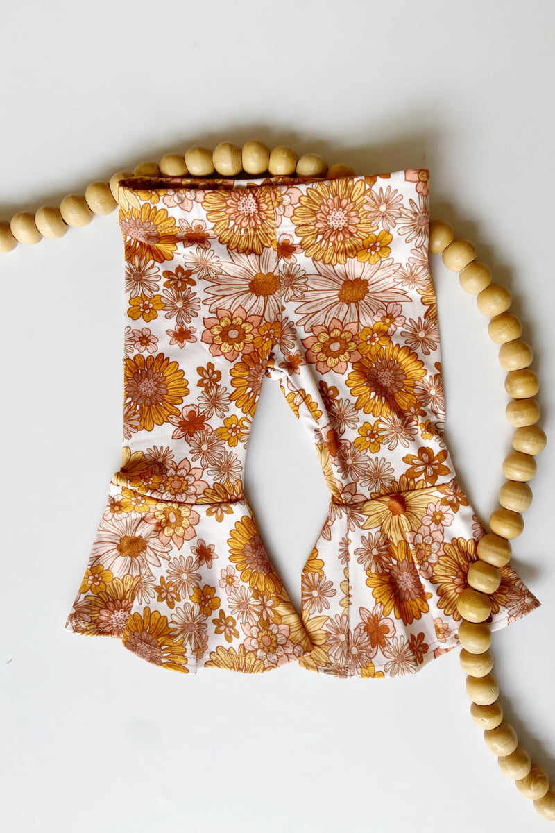 mode, mia floral bell bottoms