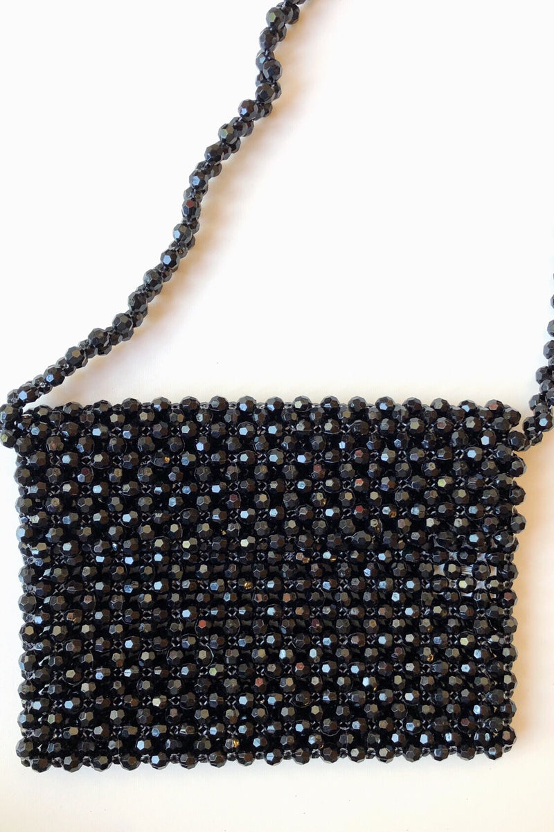 mode, la la la beaded bag