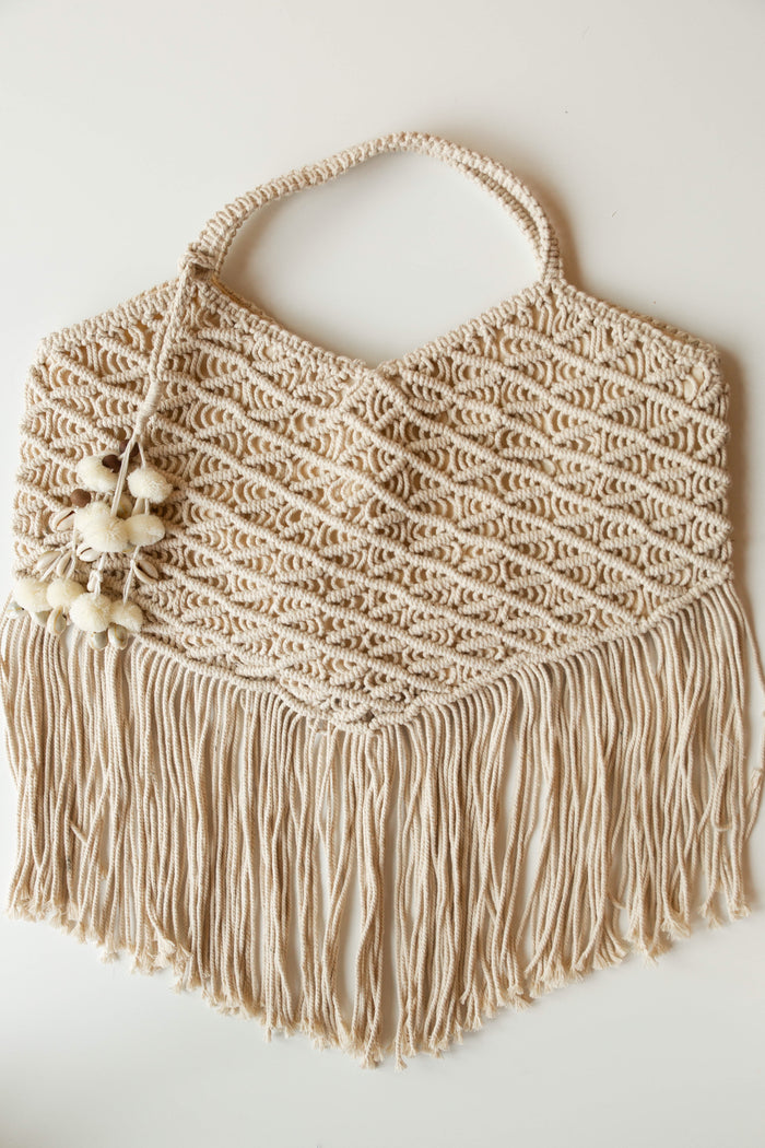 mode, let's hang macrame bag