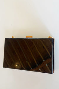 mode, acrylic box clutch