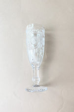 mode, vintage champagne flute