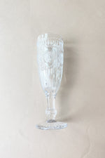 vintage champagne flute