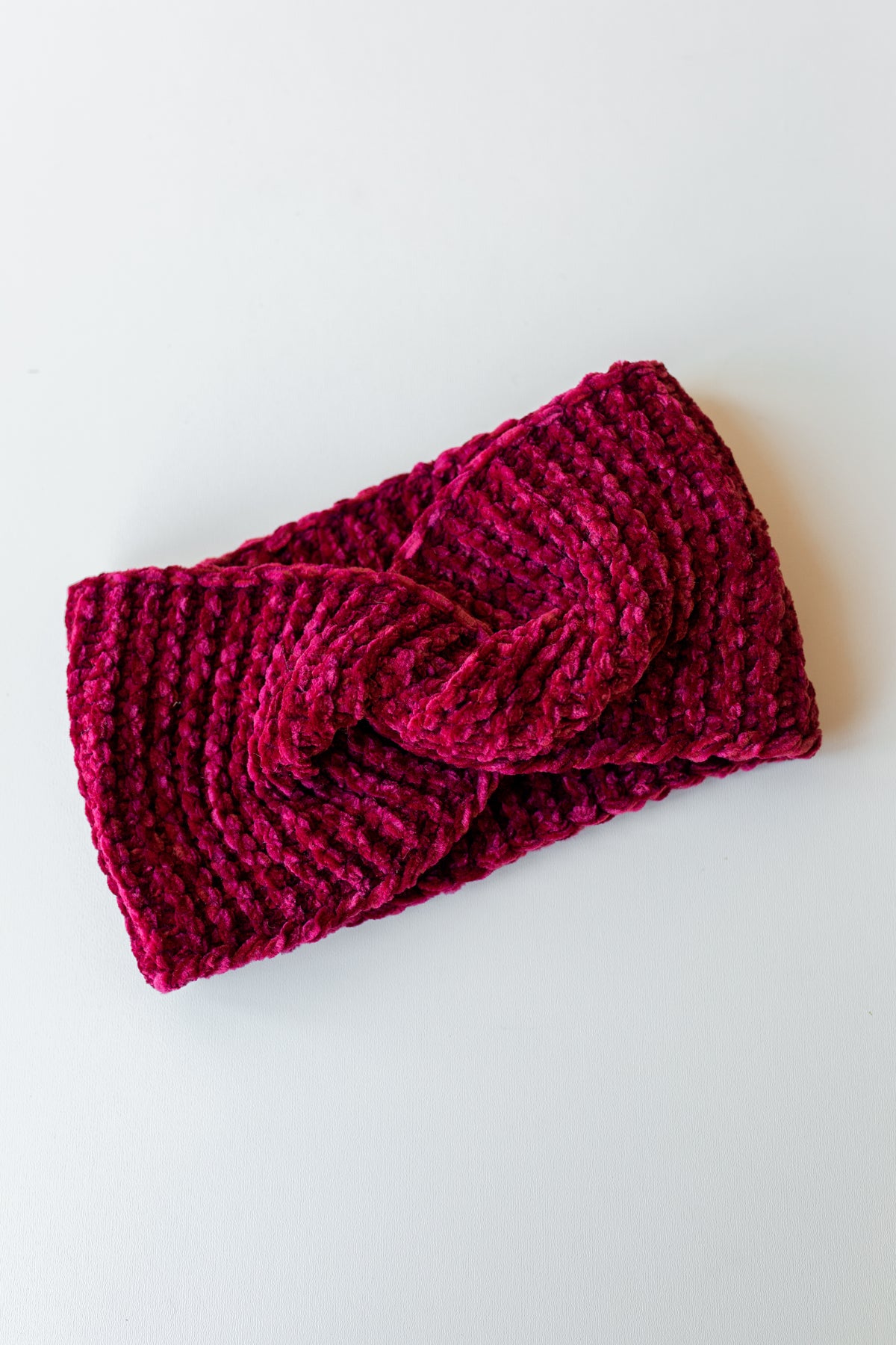 mode, chenille ear warmer